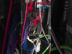 Elektryczny wózek widłowy obrót in situ Dokładność sterowania kątem jest wysoka