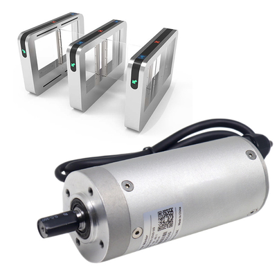 kupować 24V serwo silnik prądu stałego 100W 2400 linii Encoder Prędkość obrotowa 9,4nm dla bramy bariery swing produkcja internetowa