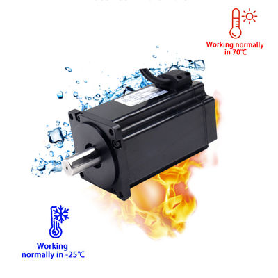 Wodoodporny silnik serwo DC o wysokim momencie obrotowym 5,6 Nm o średnicy 24 V 80 mm